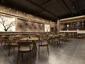 iş - yiyecek i&ccedil;ecek 7-055 3D Model