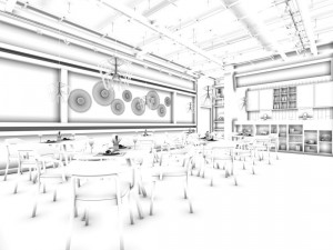 business - food beverage 7-055 Modelo 3D