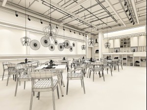 business - food beverage 7-055 Modelo 3D