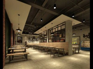 business - food beverage 7-057 3D Model