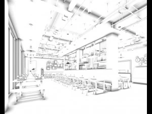 business - food beverage 7-057 3D Model