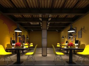 iş - yiyecek i&ccedil;ecek 7-058 3D Model