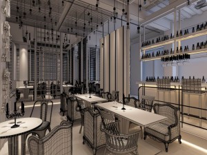 business - food beverage 7-064 3D 모델