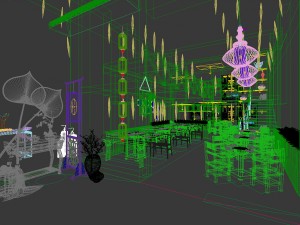 business - food beverage 7-065 Modello 3D