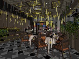 business - food beverage 7-068 3D Model