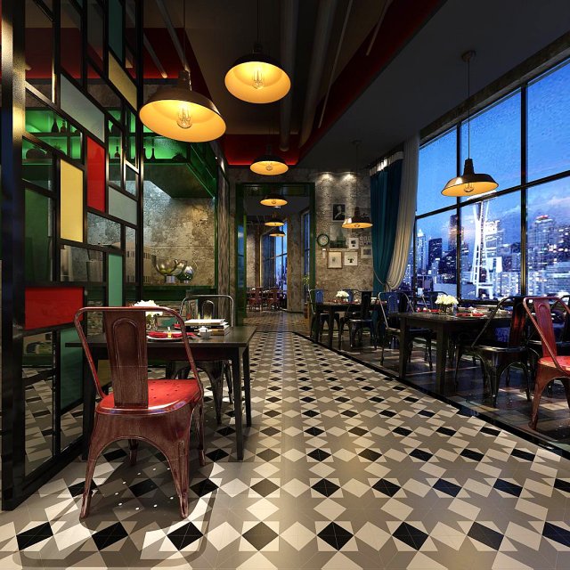 business - food beverage 7-070 3D Модель .c4d .max .obj .3ds .fbx .stl .blend 