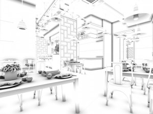 business - food beverage 7-071 Modello 3D