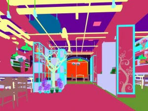 affari - bevande alimentari 7-072 Modello 3D