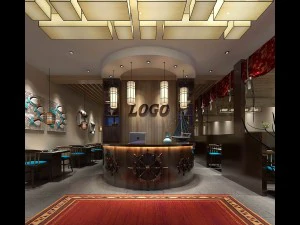 бізнес - харчові напої 7-075 3D Модель