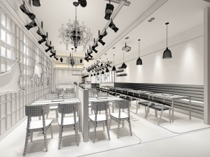 business - food beverage 7-076 3D Model