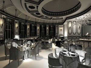 사업 - 식음료 7-077 3D 모델