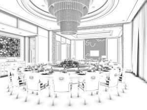 business - food beverage 7-078 Model 3D