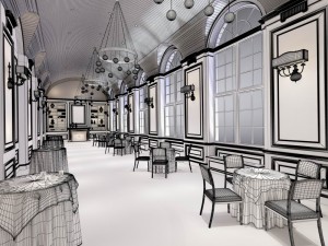 business - food beverage 7-081 3D Модель
