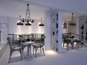 Gesch&auml;ft &ndash; Lebensmittel und Getr&auml;nke 7-084 3D Modell