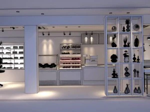 Gesch&auml;ft &ndash; Lebensmittel und Getr&auml;nke 7-084 3D Modell