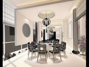 business - food beverage 7-087 3D Модель