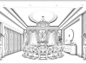 business - food beverage 7-095 3D Model