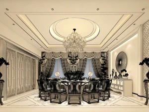 business - food beverage 7-095 3D Model
