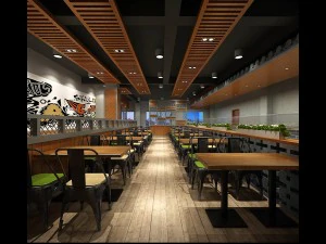 бизнес - продукты питания, напитки 7-096 3D Модель