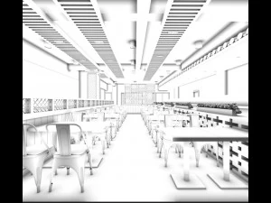 business - food beverage 7-096 3D Model