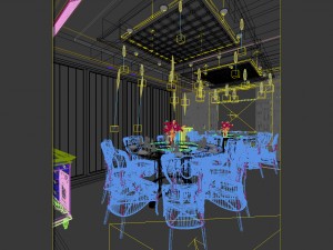 business - food beverage 7-097 3D 模型