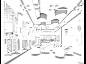 business - food beverage 7-098 Modelo 3D
