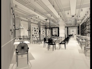 business - food beverage 7-099 3D 모델