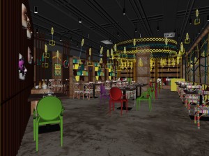 business - food beverage 7-099 3D 모델