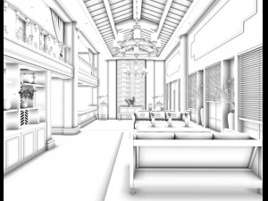 business - food beverage 7-0100 3D-Modell