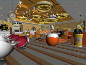 business - food beverage 7-0102 3D Model