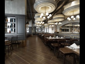 business - food beverage 7-0111 3D 모델