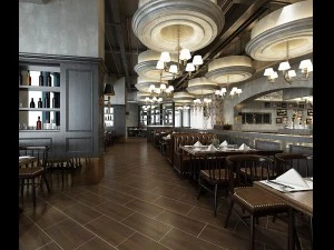 бизнес - продукты питания, напитки 7-0111 3D Модель