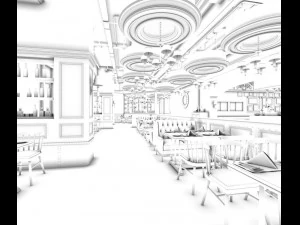 business - food beverage 7-0111 3D Model