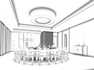 business - food beverage 7-0116 3D Model