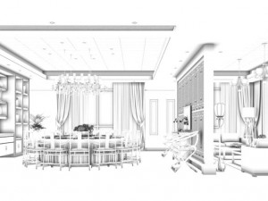 business - food beverage 7-0117 Model 3D