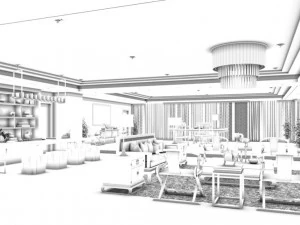 business - food beverage 7-0118 3D Model