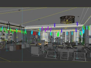 business - food beverage 7-0118 3D Model