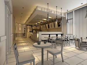 business - retail - shop 9425 3D 모델