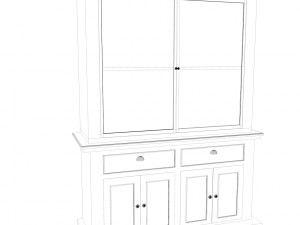 cupboard for dining room 3Dモデル
