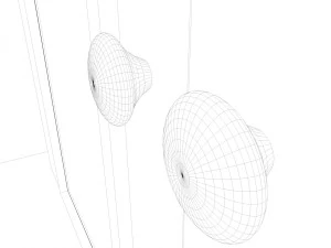 placard pour salle &agrave; manger Modèle 3D