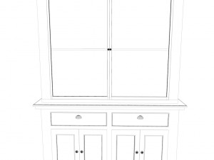 cupboard for dining room 3Dモデル