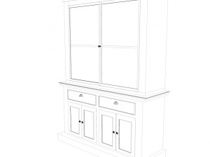cupboard for dining room 3Dモデル