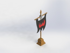 orc hut Model Cetak 3D