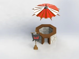 orc hut 3D Print Model