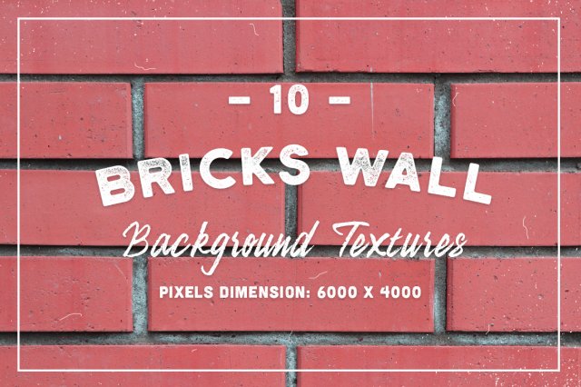 10 bricks wall background textures CG Dokuları .c4d .max .obj .3ds .fbx .stl .blend 