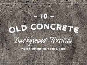 10 old concrete background textures CG Textures