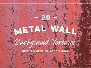 20 metal duvar arka plan dokusu CG Dokuları