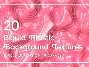20 liquid plastic backgrounds CG Textures