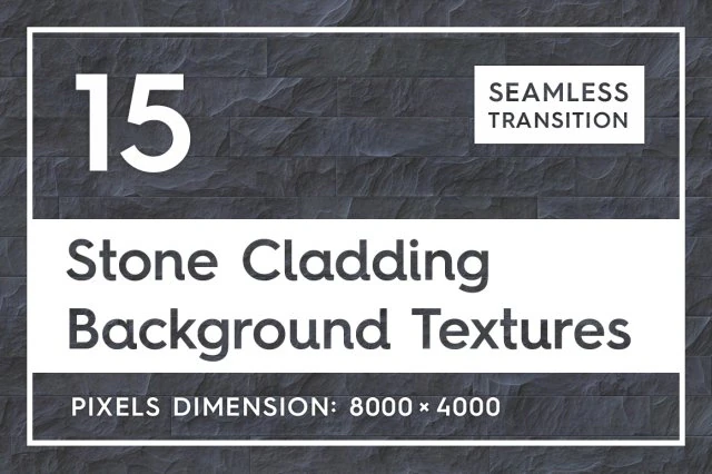 15 seamless stone cladding textures CG Textures .c4d .max .obj .3ds .fbx .stl .blend