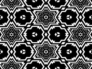20 monochrome geometric backgrounds CG Textures